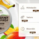 Extra feuchtigkeitsspendende vegane mango körpercreme