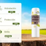 Lip Balm with Musa Sapientum extract for dry, chapped lips
