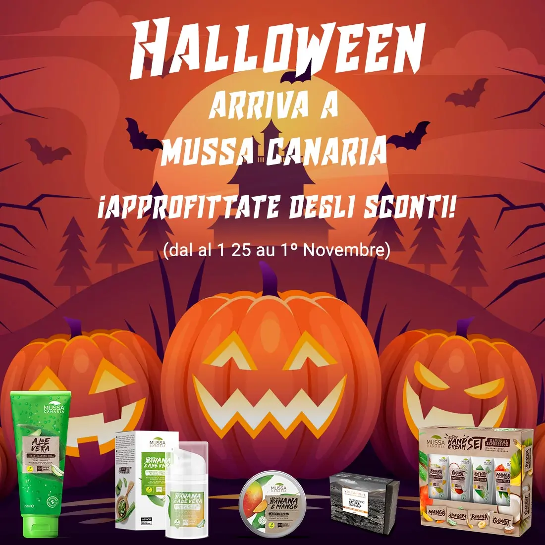 Halloween arriva a Mussa Canaria