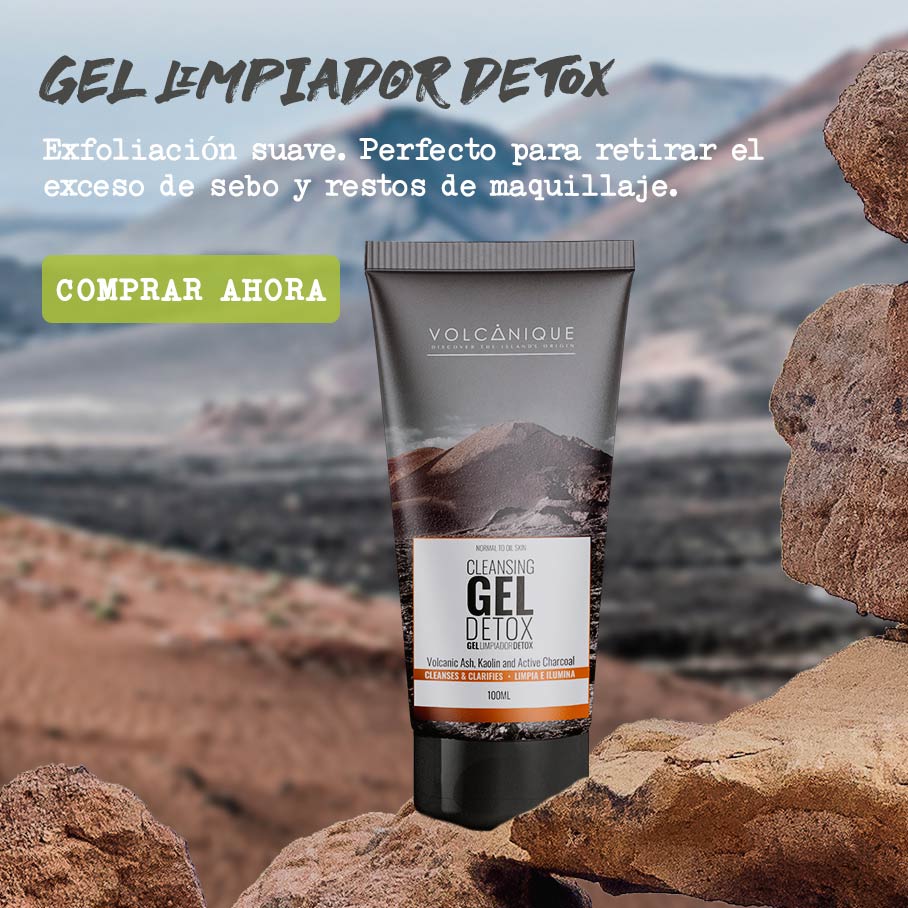 Gel limpiador detox de exfoliación suave