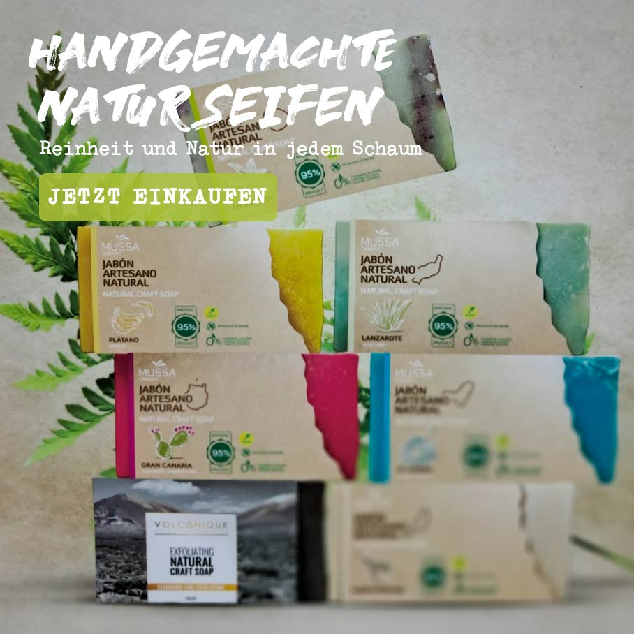 Handgemchte Natur Seifen